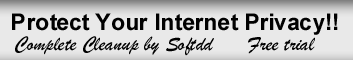 Internet and disk cleaner, Windows cleaner and washer